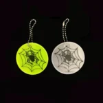 10 PCS Spider Web Type Reflective Waterproof Pendant For Night Riding Student Schoolbag Pendant Random Colour Delivery - Image 2