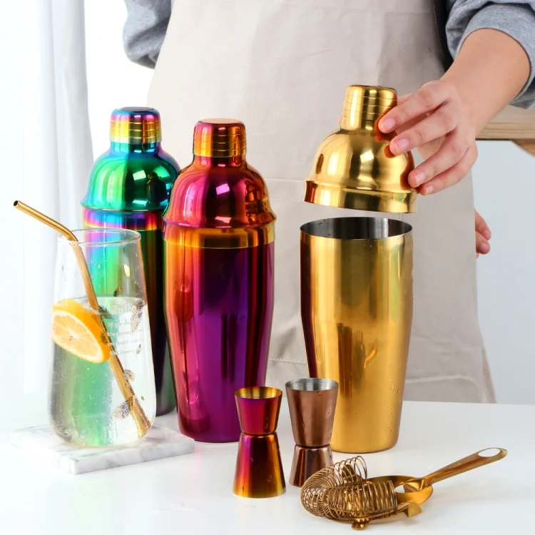 TBD0572135501_B2.webp Stainless Steel Shaker Cocktail Shaker Set Hand Shaker Cup Fancy Shaker - Image 3