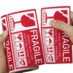 Fragile Goods Label Express Carton Warning Sticker Handle Careful Stickers - Image 4