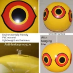 60cm PVC Inflatable Beach Ball Orchard Bird Ball Anti-Bird Farm Balloons - Image 4
