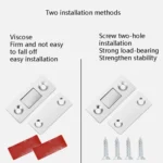 Punch-Free Invisible Cabinet Door Magnetic Suction Launcher Door Suction Double Magnet Sliding Door Suction - Image 6