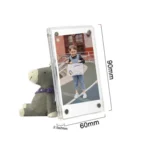 3 Inch Photo Acrylic Photo Frame Refrigerator Magnetic Sticker For Polaroid - Image 3