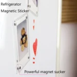 3 Inch Photo Acrylic Photo Frame Refrigerator Magnetic Sticker For Polaroid - Image 4