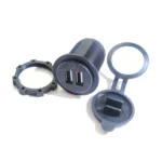 Car Motorcycle Modified Charger Double Aperture 4.2A With Touch Switch USB Car Charge - Image 5