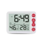 Multifunctional Indoor Thermometer And Hygrometer Large Screen Alarm Clock Kitchen Electronic Countdown Timer