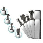 Sportsman SM-416 Electric Mini Shaving Knife Eyebrow Trimming Knife Charging USB Nose Hair Trimmer, Specification: - Image 2