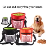 Pet Training Bag Snack Bag Outdoor Waist Bag Portable Two-In-One Foldable Multifunctional Bag - Image 2