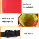 Pet Training Bag Snack Bag Outdoor Waist Bag Portable Two-In-One Foldable Multifunctional Bag - Image 6