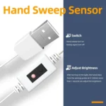 LED Planting Filling Light Belt USB Hand Scan Dimming Full Spectrum Indoor Plant Lamp - Image 3