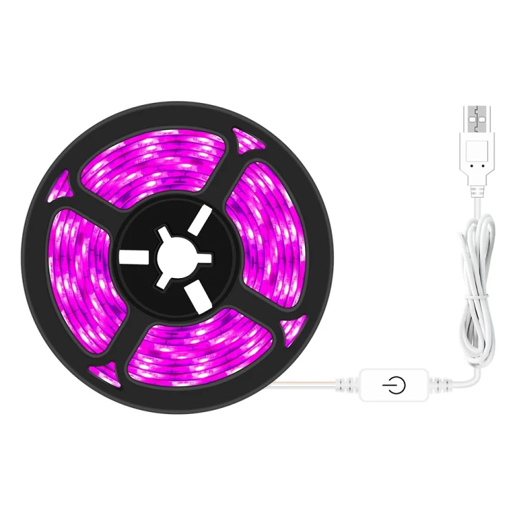 LED Light Strip Planting Filling Light Full Spectroscopy USB Touch Dimming Plant Lamp