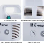 Huihao Children Home Atomization Machine Small Compressed Atomizer CN Plug - Image 4