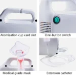 Huihao Children Home Atomization Machine Small Compressed Atomizer CN Plug - Image 5