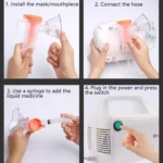 Huihao Children Home Atomization Machine Small Compressed Atomizer CN Plug - Image 6