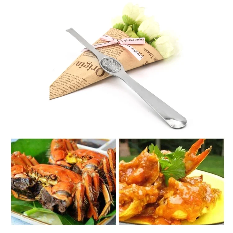 TBD05721905_4.webp Stainless Steel Crab Spoon And Lobster Fork Kitchen Tools - Image 5