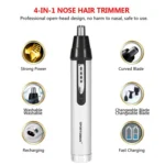 SPORTSMAN SM-418 Electric Mini Shaving Eyebrows Hair Nose Hair Trimmer - Image 3