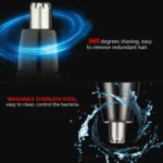 SPORTSMAN SM-418 Electric Mini Shaving Eyebrows Hair Nose Hair Trimmer - Image 5