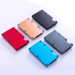 Carbon Fiber Wallet Metal RFID Bank Card Holder - Image 4
