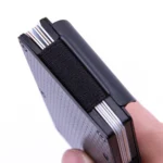 Carbon Fiber Wallet Metal RFID Bank Card Holder - Image 5