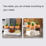 1160 Cactus Kitchen Season Tank Seasoning Bottle Combination Set - Image 2