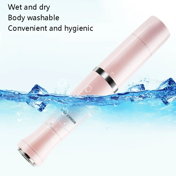 TBD0572193201_B2.webp SONAX PRO SN-8933 4 In 1 Electric Women Shaver Multi-Function USB Charge Scraping Knife Hair Removal Device - Image 3