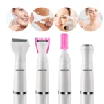 SONAX PRO SN-8933 4 In 1 Electric Women Shaver Multi-Function USB Charge Scraping Knife Hair Removal Device - Image 6