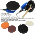 Pneumatic Sandpaper Machine Car Polishing Machine Grinding Machine Waxing Machine - Image 3