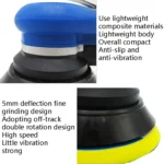 Pneumatic Sandpaper Machine Car Polishing Machine Grinding Machine Waxing Machine - Image 4