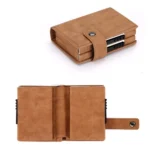 Dual Card Aluminum Alloy Card Box RFID Anti-Theft Wallet - Image 4