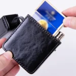 Men PU Leathe Retro Lighter Cigarette Box - Image 6