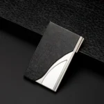 Male And Female Business Large-Capacity Stainless Steel Business Card Case