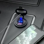 12V Modified Car USB Charger With Voltage Display PD QC3.0 Socket - Image 7