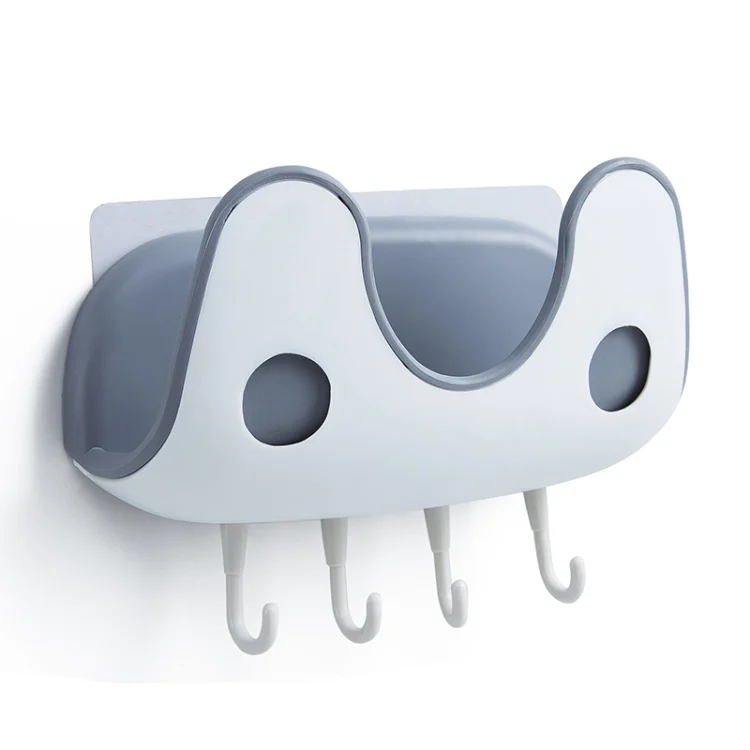 TBD0572220501A.webp Exhaust Hole Two-Color Pot Cover With Hook Multi-Function Storage Shelf - Image 1