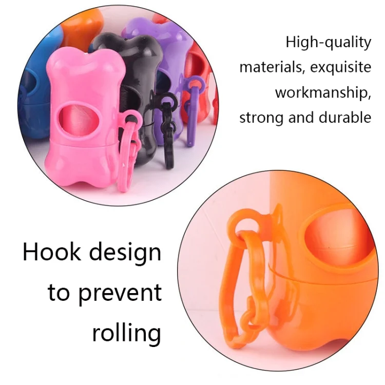 TBD05722262_3.webp 10 PCS BG-W085 Pet Bone Type Garbage Box Toilet Picker And Practical Pet Cleaning Supplies Color Random Delivery - Image 4