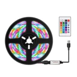 LED Light Strip 16 Color Remote Control RGB Light Belt USB Symphony Neon Decorative Soft Light Bar
