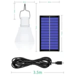 LED Solar Bulb USB Portable Outdoor Emergency Light Bulb Camping Lighting - Image 2