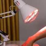 Household 150-watt Infrared Simple Physiotherapy Lamp With Metal Long Arm US Plug - Image 4