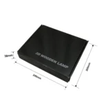 FS-T1875W 2.5W Pirate Shape Solid Wood Table Lamp LED Night Light - Image 4