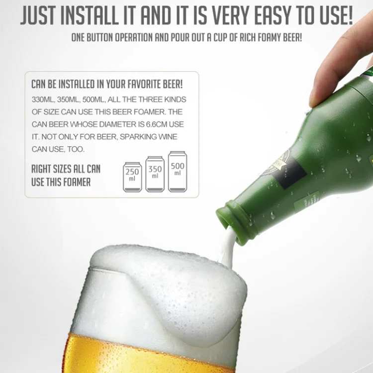 TBD0572246601_B3.webp Ultrasonic Canned Beer Bubbler Wine Bottle Shape Beer Bubbler - Image 4
