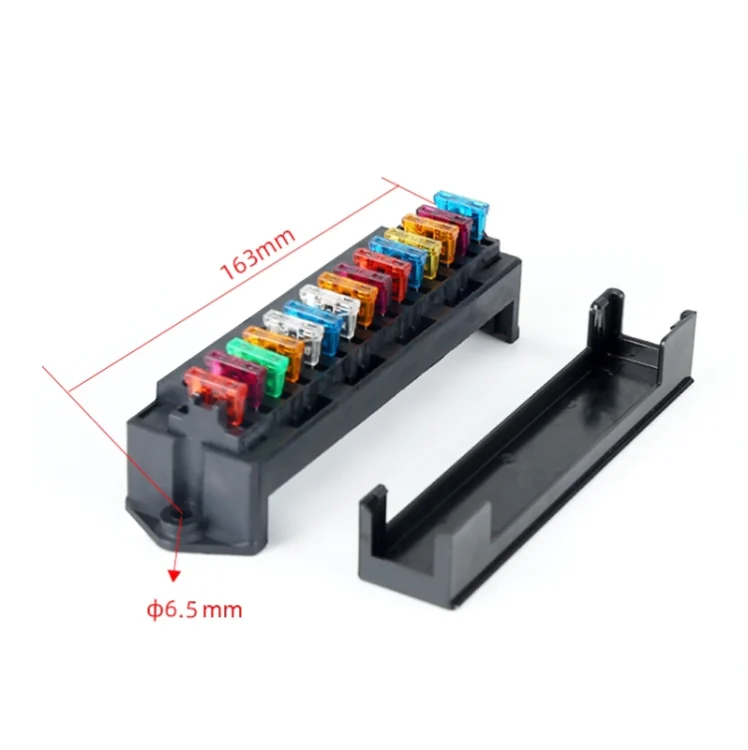 TBD05722501_2.webp Modified Electric Car 15-Way Fuse Bottom Seat With Copper Terminal Insurance Plug-In Relay - Image 3