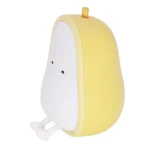 Pear Shape Night Light Silicone Soft Bedroom Warm Light LED Night Light - Image 2