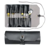 CL97 Multi-Function Toolkit Bundled Leather Tool Bag Double Thickened Two-Purpose Wrench Bag
