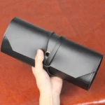 CL97 Multi-Function Toolkit Bundled Leather Tool Bag Double Thickened Two-Purpose Wrench Bag - Image 6