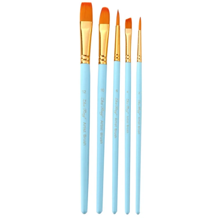 ZhuTing Art Oil Painting Beginner Nylon Wool Watercolor Hook Line Pen