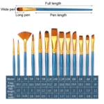 Zhu Ting Student Nylon Wool Multifunctional Watercolor Brush - Image 2