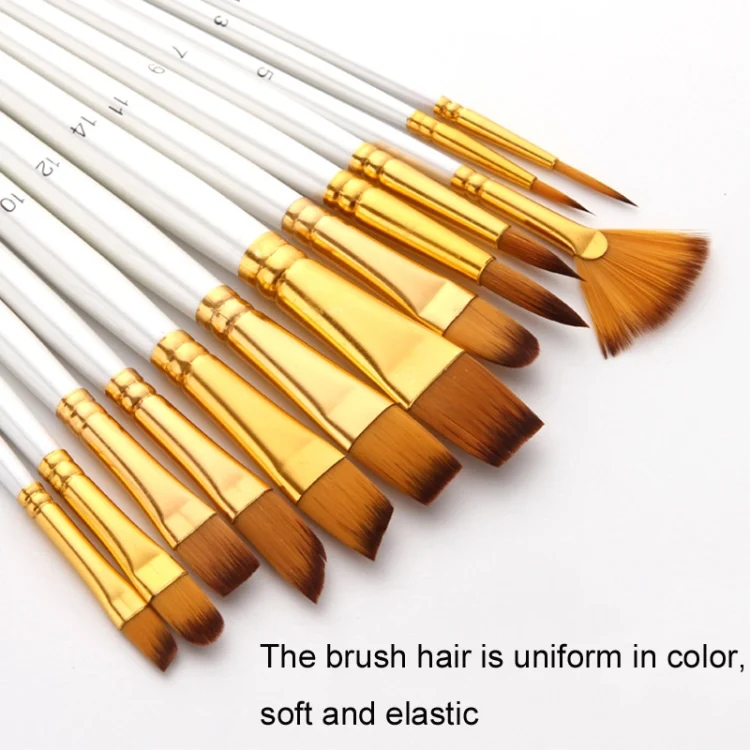 TBD0572254001_B2.webp Zhu Ting Student Nylon Wool Multifunctional Watercolor Brush - Image 3