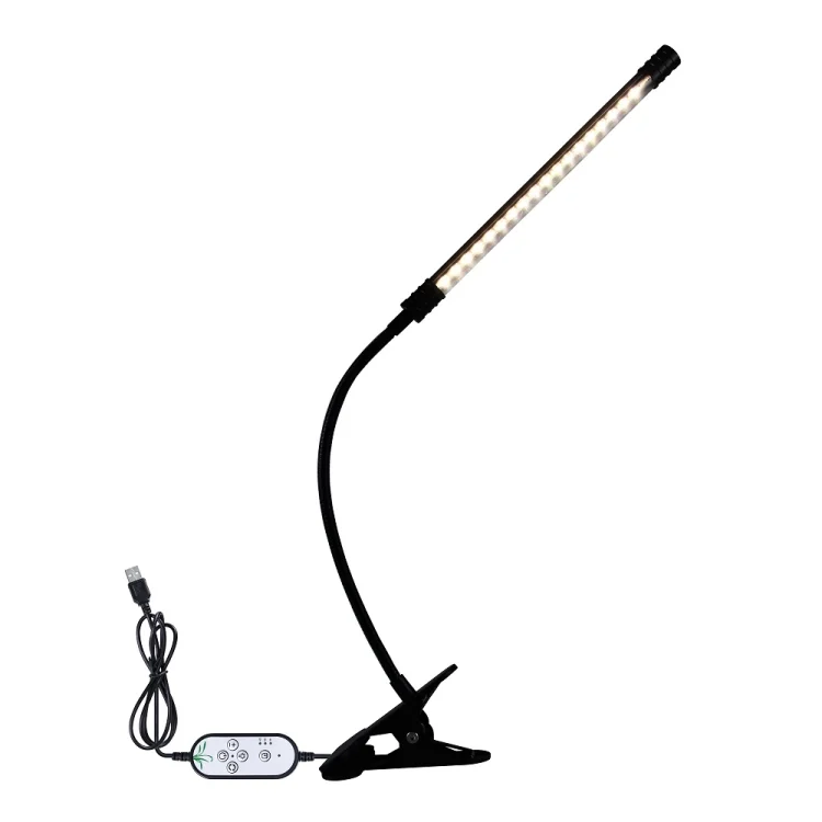 LED Plant Lamp Full Spectroscopy Natural White Remote Control Dimming Plant Growth Lamp