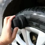 Hand-Grabbing Waves High Density Car Tire Wax Sponge Leather Wax Sponge, Specification: - Image 6