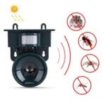 NY-2002 Solar Ultrasonic Mouse Repeller Animal Repeller Outdoor Waterproof Bird Repeller