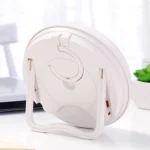 Round Waterproof Wall Clock Kitchen And Bathroom Desktop Clock Ornaments - Image 4