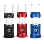 5803 Solar Camping Lamp Outdoor LED Emergency Portable Light Support USB Output - Image 2